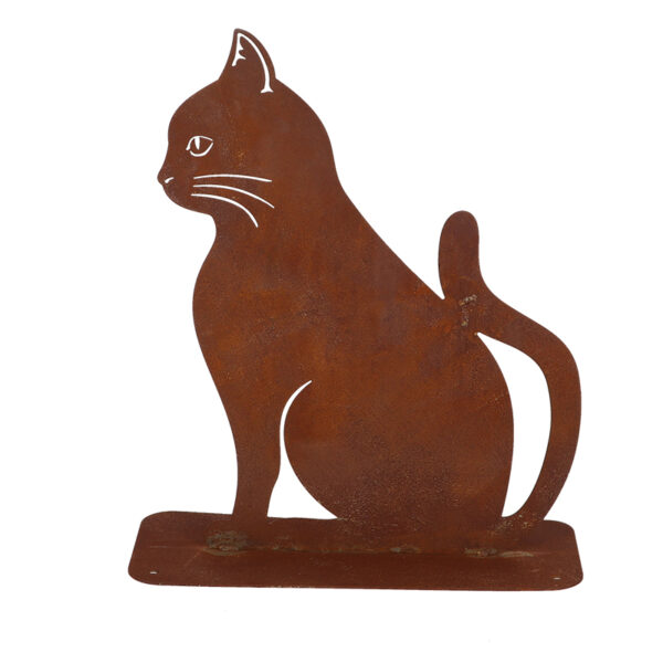 Esschert Design Roest kat zittend (TT276 8714982286957) - 02
