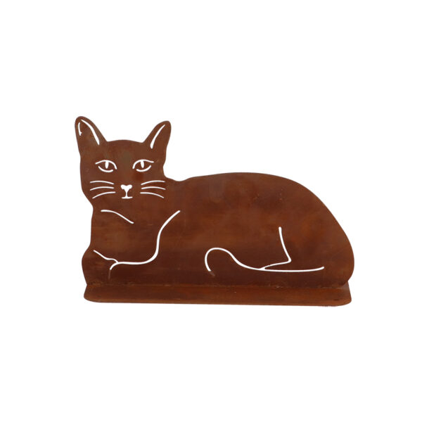 Esschert Design Roest kat liggend (TT278 8714982286971) - 01