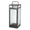 Esschert Design Lantaarn ribbelglas L (WL102 8714982286094) - 01