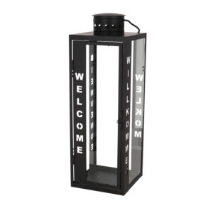 Esschert Design Lantaarn welkom (WL103 8714982286100) - 01