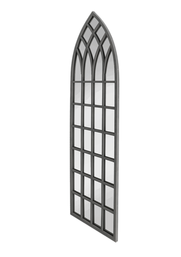 Esschert Design Spiegel kerkraam metaal 140 cm - Afbeelding 4