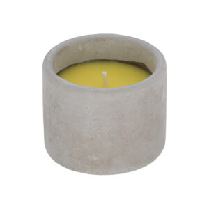 Esschert Design Citronella kaars in cementen pot S (FF659 8714982292941) - 01