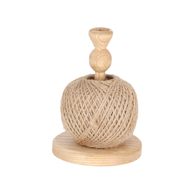 Esschert Design Bindtouwhouder essenhout (GT414 8714982295461) - 01