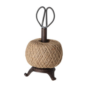 Esschert Design Bindtouwhouder met schaar klassiek (GT415 8714982295713) - 01