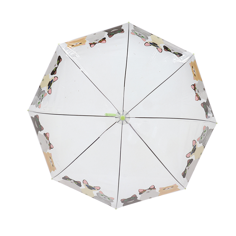 Esschert Design Paraplu transparant katten (TP466 8714982295577) - 02