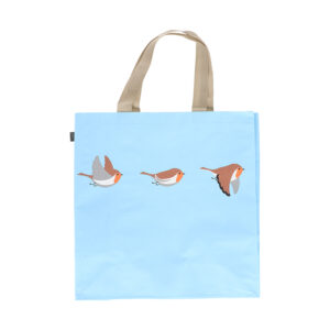 Esschert Design Boodschappentas roodborst (TP472 8714982297137) - 01